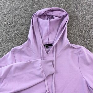 Ambiance Womens Lavender Purple Hoodie Sweatshirt Size S Casual Comfort